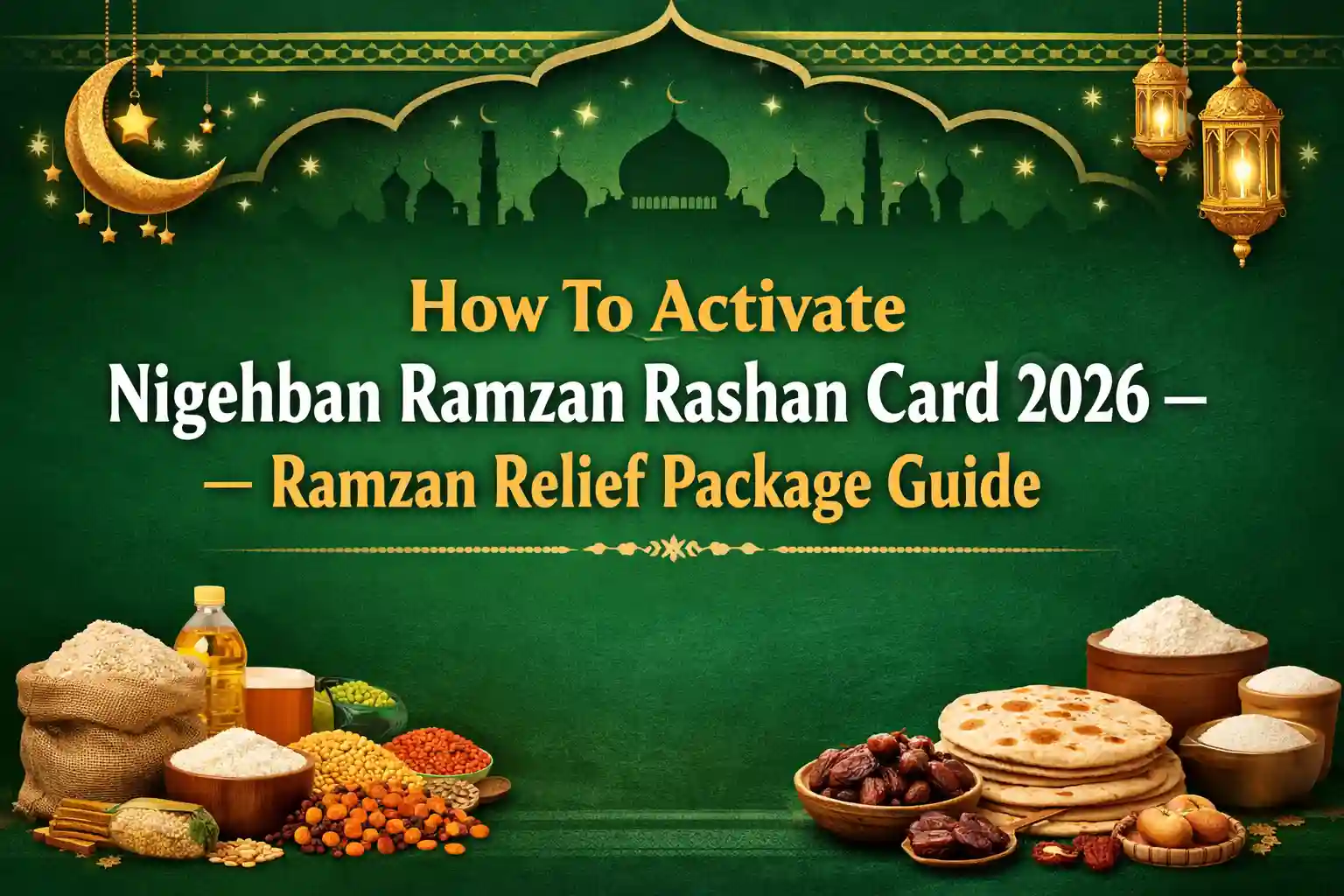 How To Activate Nigehban Ramzan Rashan Card 2026 – Ramzan Relief Package Guide