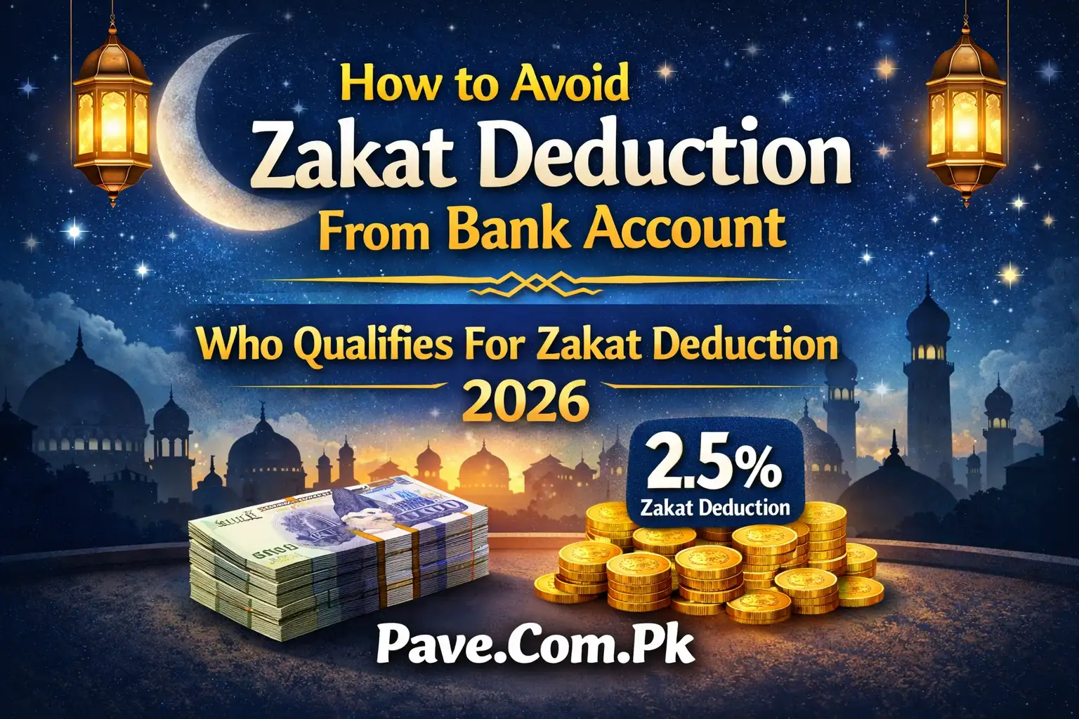 How to Avoid Zakat Deduction From Bank Account | Who Qualifies For Zakat Deduction 2026 1 How to Avoid Zakat Deduction From Bank Account Who Qualifies For Zakat Deduction 2026