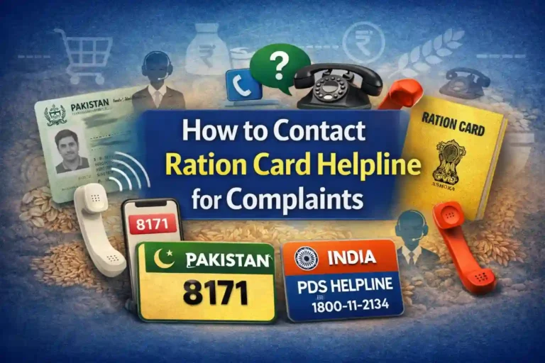 How to Contact Ration Card Helpline for Complaints 25 How to Contact Ration Card Helpline for Complaints