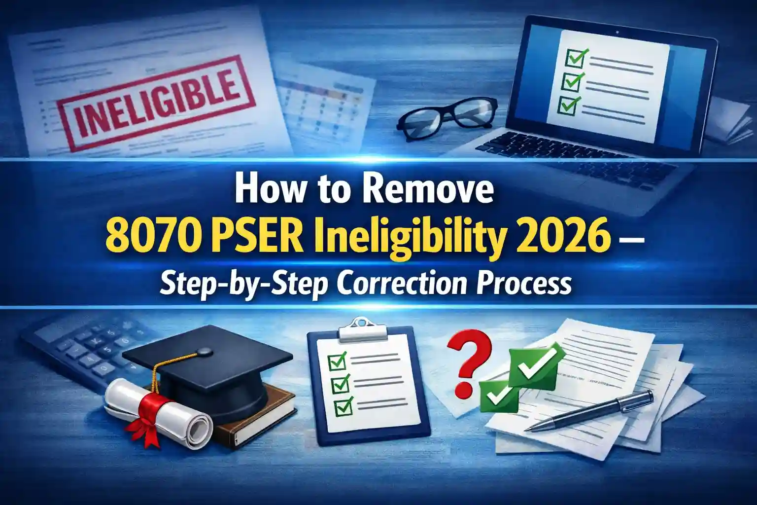 How to Remove 8070 PSER Ineligibility 2026 – Step-by-Step Correction Process 1 How to Remove 8070 PSER Ineligibility 2026 – Step-by-Step Correction Process
