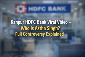 Kanpur HDFC Bank Viral Video