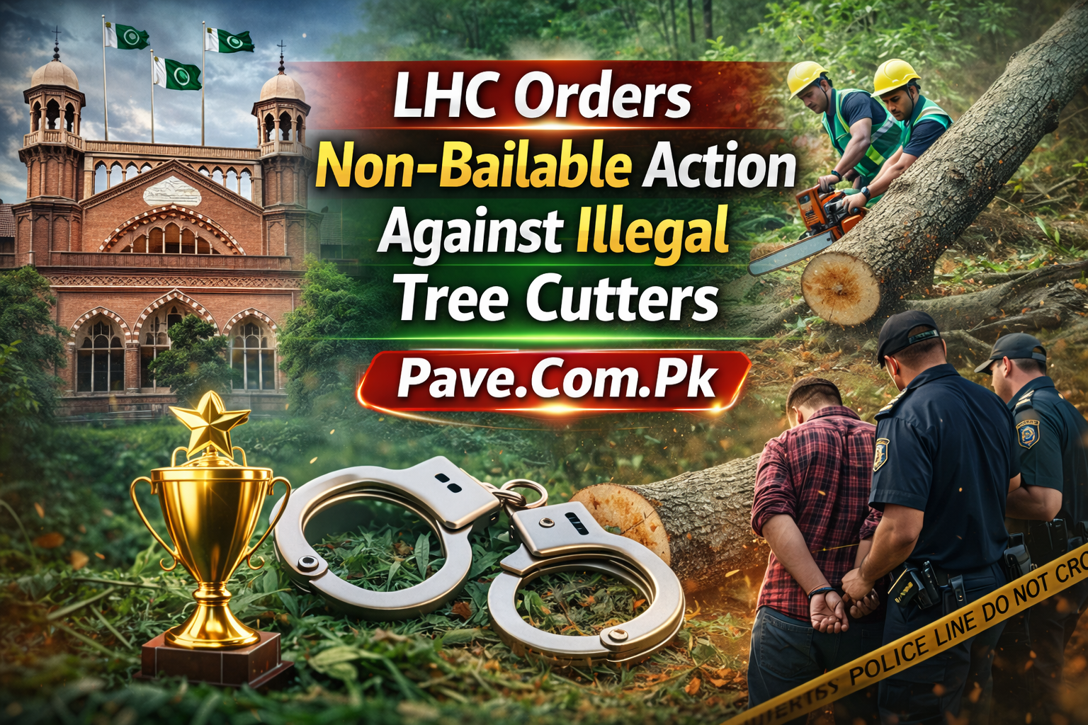 LHC Orders Non-Bailable Action Against Illegal Tree Cutters 1 LHC Orders Non Bailable Action Against Illegal Tree Cutters