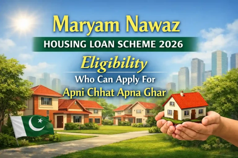 Maryam Nawaz Housing Loan Scheme 2026 Eligibility Who Can Apply For Apni Chhat Apna Ghar