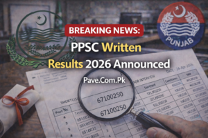 PPSC Announces Written Results of Various Posts 2026 Today – Check Your PPSC Results Status Online