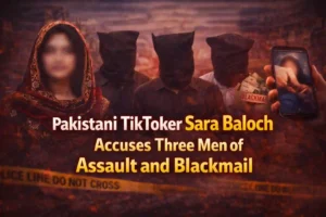 Pakistani TikToker Sara Baloch Accuses Three Men of Assault and Blackmail