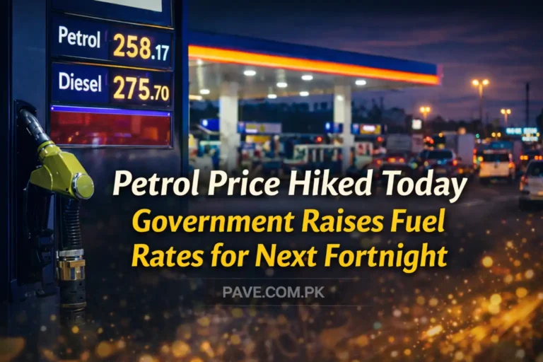 Petrol Price Hiked Today – Government Raises Fuel Rates for Next Fortnight