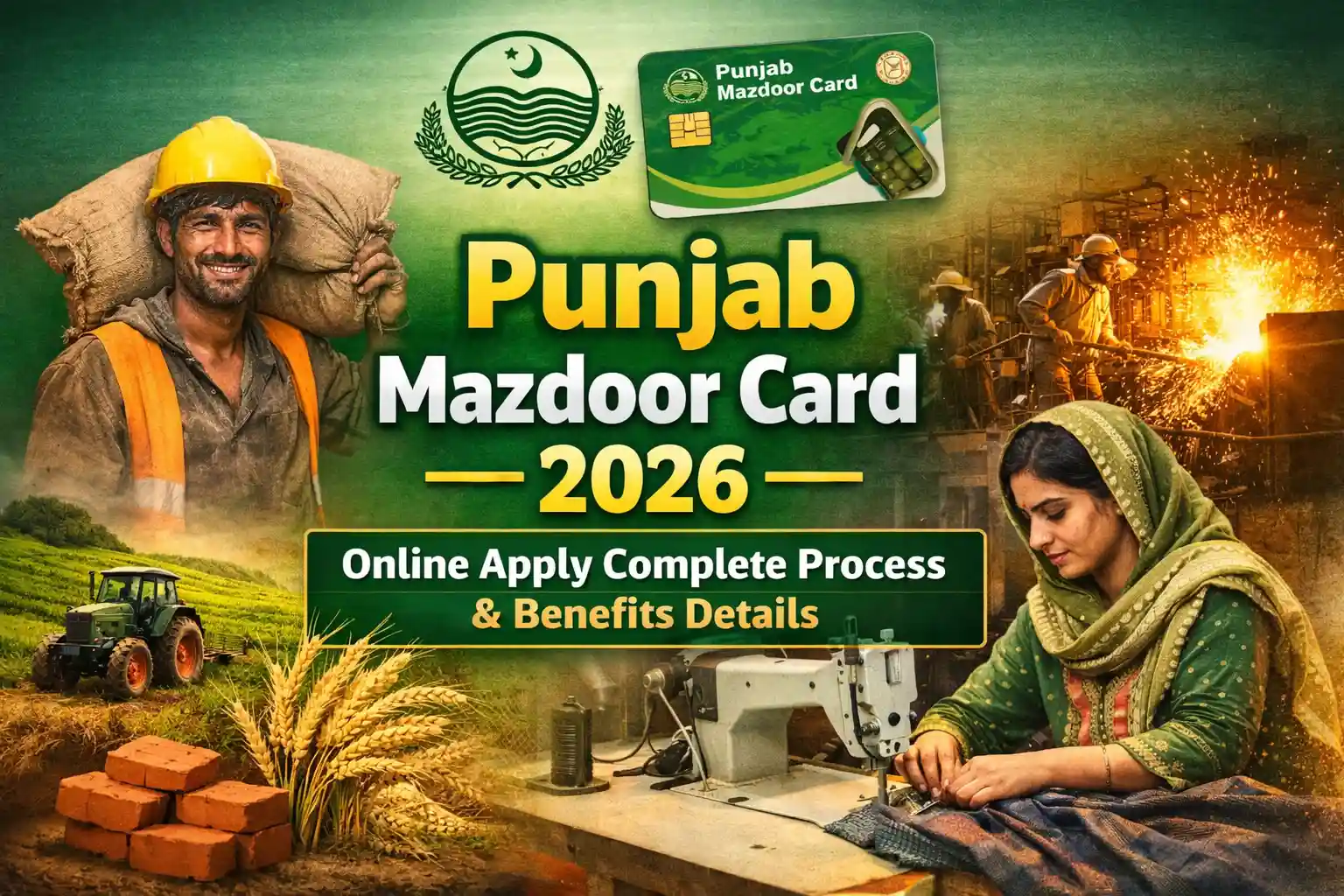 Punjab Mazdoor Card 2026 Online Apply Complete Process & Benefits Details 1 Punjab Mazdoor Card 2026 Online Apply Complete Process & Benefits Details