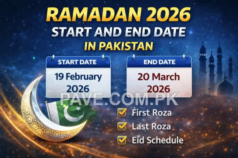 Ramadan 2026 Start and End Date – Complete Guide for Pakistan and Worldwide 6 Ramadan 2026 Start and End Date – Complete Guide for Pakistan and Worldwide