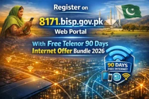 Register on 8171.bisp.gov.pk Web Portal With Free Telenor 90 Days Internet Offer Bundle 2026 3 Register on 8171.bisp.gov.pk Web Portal With Free Telenor 90 Days Internet Offer Bundle 2026