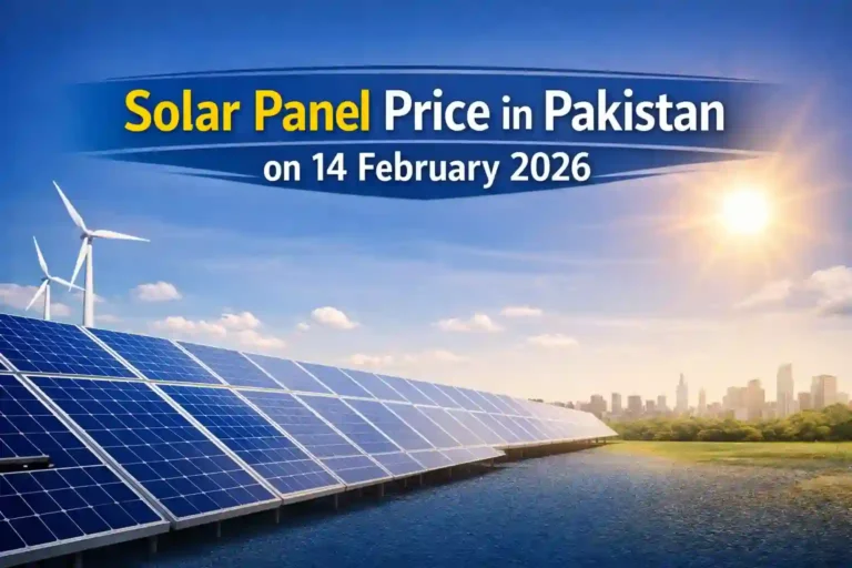 Solar Panel Price in Pakistan on 14 February 2026