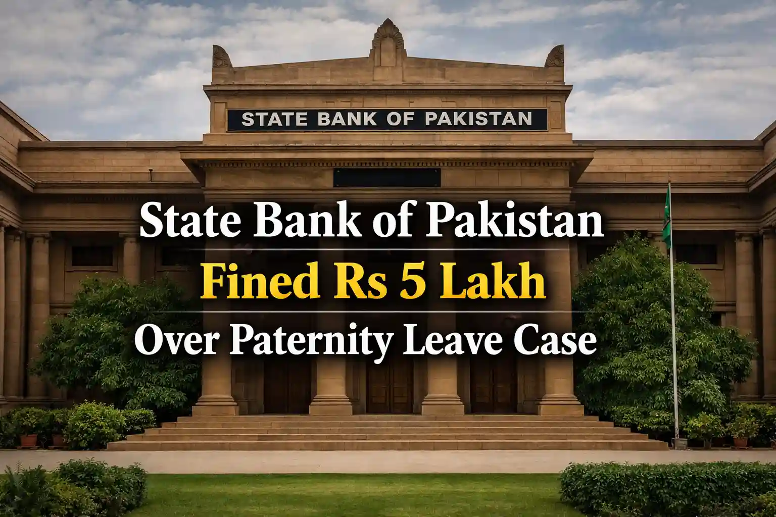 State Bank of Pakistan Fined Rs 5 Lakh Over Paternity Leave Case