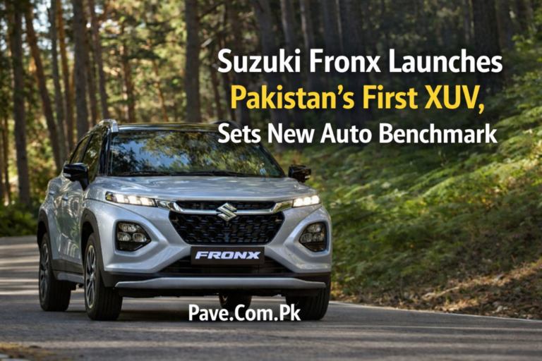 Suzuki Fronx Launches Pakistan’s First XUV, Sets New Auto Benchmark