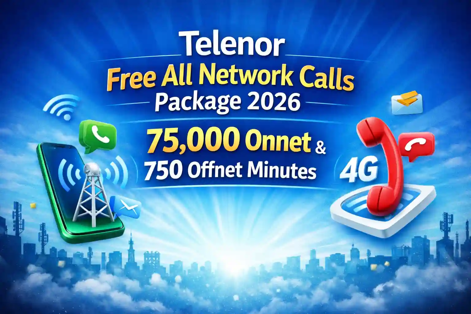 Telenor Free All Network Calls Package 2026 – 75000 Onnet & 750 Offnet Minutes 1 Telenor Free All Network Calls Package 2026 – 75000 Onnet & 750 Offnet Minutes