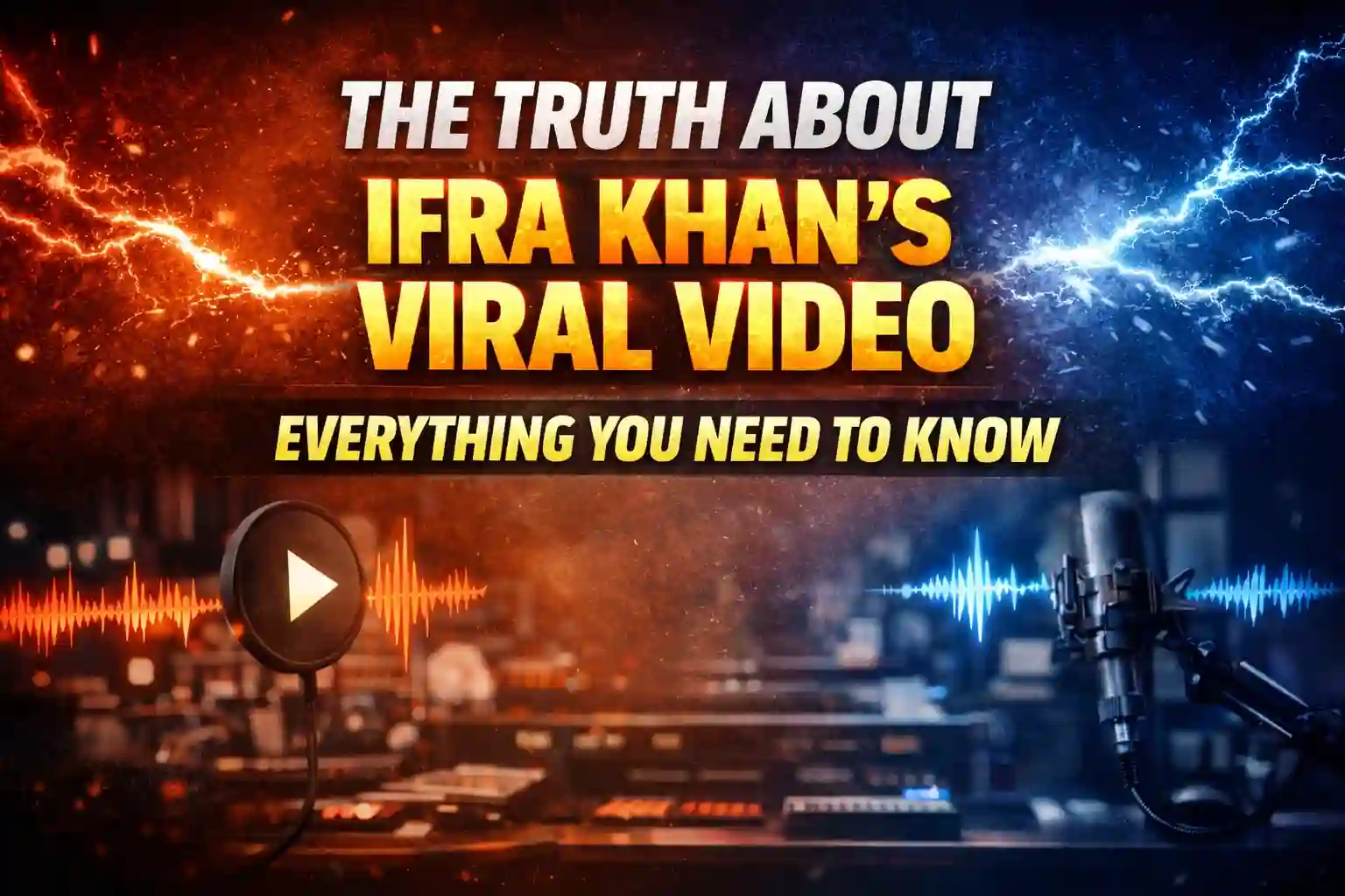 Truth About Ifra Khan’s Viral Video
