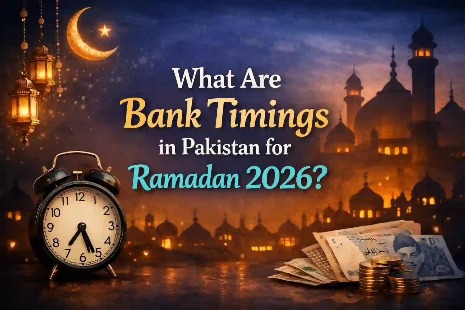 What Are Bank Timings in Pakistan for Ramadan 2026