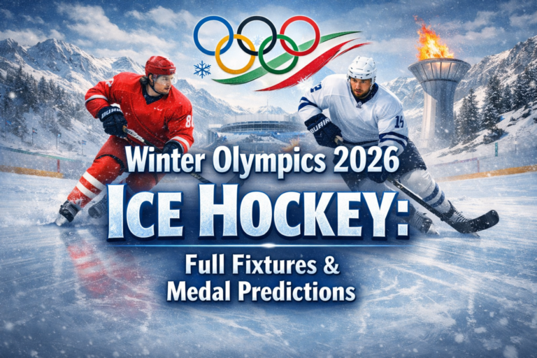 Winter Olympics 2026 Ice Hockey Full Fixtures & Medal Predictions