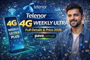 Telenor 4G Weekly Ultra – Full Details & Price 2026