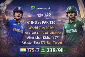 🏏 IND vs PAK T20 World Cup 2026: India Post 175/7 in Colombo After Ishan Kishan’s 77, Pakistan Face 176-Run Target 11 🏏 IND vs PAK T20 World Cup 2026: India Post 175/7 in Colombo After Ishan Kishan’s 77, Pakistan Face 176-Run Target