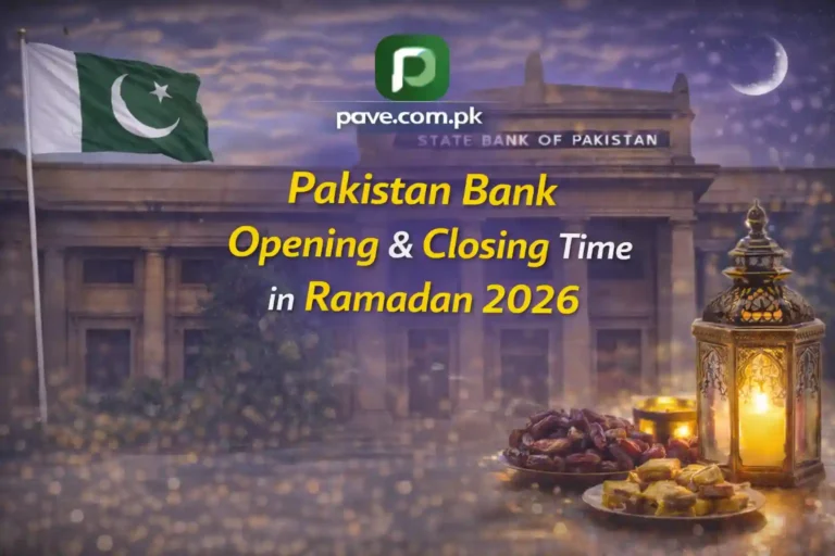Pakistan Bank Opening & Closing Time in Ramadan 2026 6 Pakistan Bank Opening & Closing Time in Ramadan 2026