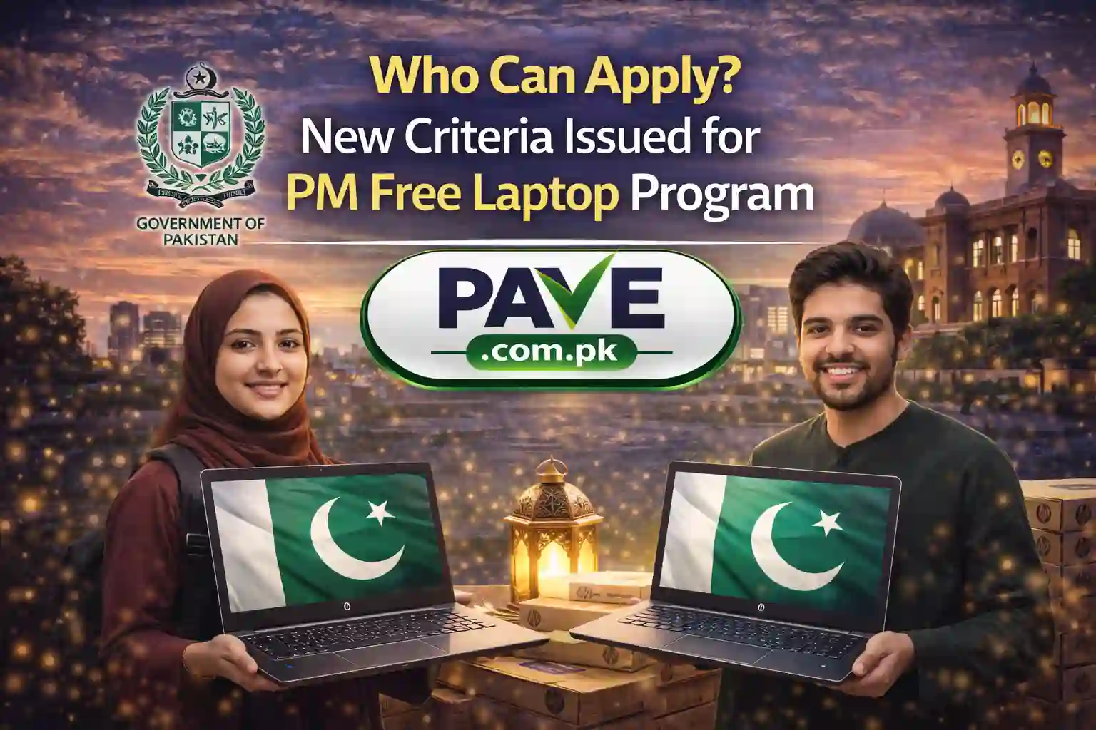 Who Can Apply? New Criteria Issued for PM Free Laptop Program